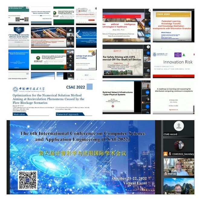 The 6th International Conference on Computer Science and Application Engineering (CSAE 2022)